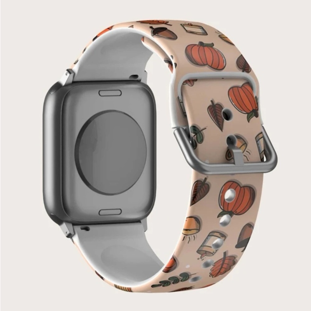 Fall Themed Apple Watch Band Black OR Pink